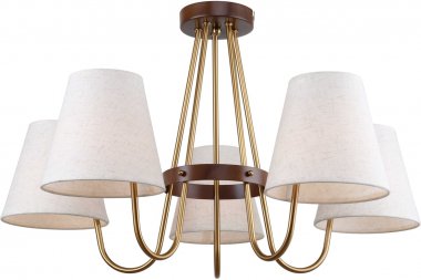 Фотография товара 'Эра Б0055497 Люстра Rivoli Bridget 2071-305 5 х Е14 40 Вт классика'