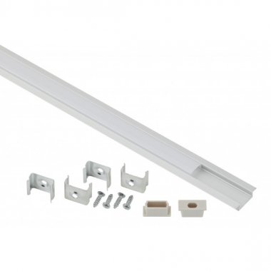 Фотография товара 'ЭРА 2206 Комплект с врезным анодированным профилем с фланцем CAB251'