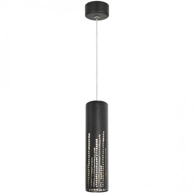 Фотография товара 'Эра Светильник подвесной (подвес) PL26 BK MR16 GU10 потолочный цилиндр черный Б0061365'