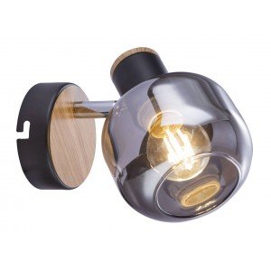 Фотография товара 'Эра Светильник настенно-потолочный спот Rivoli Dorkas 7026-701 1 х E14 40 Вт поворотный Б0047096'