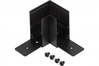 Фотография товара 'Эра Б0054787 Коннектор TRM-S20-CC-B угловой для накладного магнитного шинопровода'