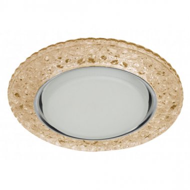 Фотография товара 'Эра Светильник DK LD25 CHP/WH декор cо светодиодной подсветкой Gx53, шампань Б0029636'