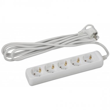 Фотография товара 'ЭРА U-5e-3m-3x1,5 Удлинитель электрический'