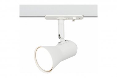 Фотография товара 'Эра Б0053303 Трековый светильник однофазный TR37-GU10 WH под лампу MR16'
