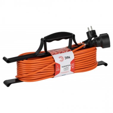 Фотография товара 'ЭРА UFx-1e-3x1-20m Удлинитель силовой'