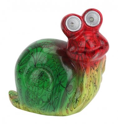 Фотография товара 'Эра ERAFU01-02 Садовый светильник Улитка на солнечной батарее, полистоун, 14 см Б0038495'