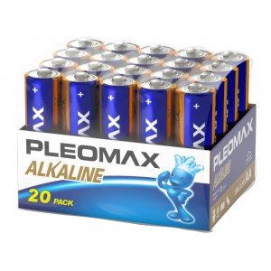 Фотография товара 'Эра Батарейки Pleomax LR6-20 bulk Alkaline Б0059833'