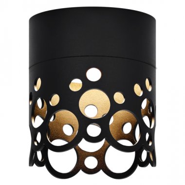 Фотография товара 'Эра Светильник настенно-потолочный спот OL49 BK GX53 IP20 черный Б0059800'