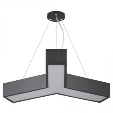 Фотография товара 'Эра Светильник LED ЭРА Geometria SPO-141-B-40K-028 Igrek 28Вт 4000K 1750Лм IP40 600*80 черный подвесной драйвер внутри Б0058883'