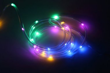 Фотография товара 'Эра ERANN24-12 Садовый дюралайт на солнечной батарее, мультиколор, 5 м Б0044221'