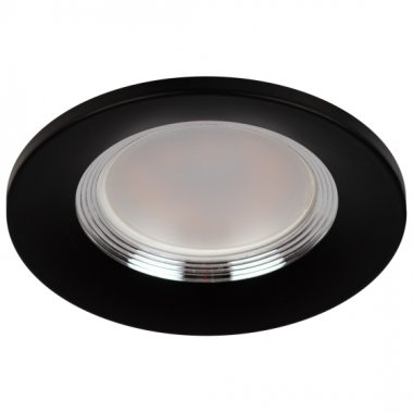 Фотография товара 'Эра Встраиваемый светильник алюминиевый KL107 BK/SL MR16 GU5.3 черный серебро Б0061098'