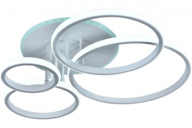 Фотография товара 'Эра Б0052416 Светильник потолочный светодиодный Rivoli Carmen 6086-103 с пультом 120 Вт + 8 Вт 4000К - 6000К'