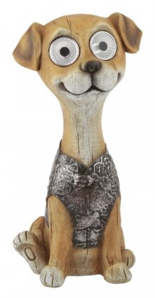 Фотография товара 'Эра SL-RSN24-DOG-M Садовый светильник на солнечной батарее, полистоун, цветной, 24 см Б0032588'