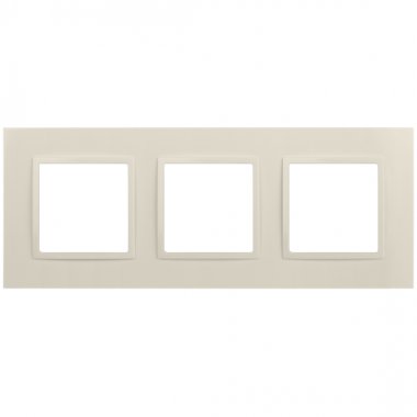 Фотография товара 'Эра Рамка для розеток и выключателей Elegance 14-5013-02 Classic, на 3 поста, слоновая кость Б0060582'