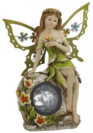 Фотография товара 'Эра SL-RSN27-ELF Садовый светильник на солнечной батарее, полистоун, цветной, 27 см Б0018809'