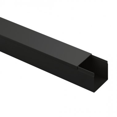 Фотография товара 'Эра Кабель-канал KK-B-40-40 черный 40x40мм 24м Б0061745'