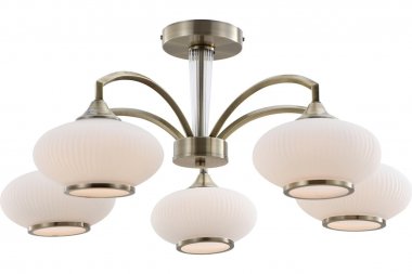 Фотография товара 'Эра Б0055608 Люстра Rivoli Avarice 2077-305 5 х Е27 60 Вт'