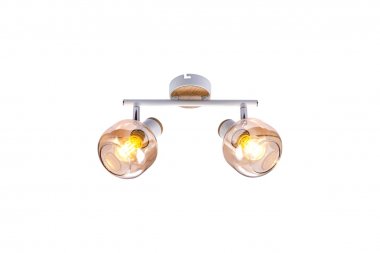 Фотография товара 'Эра Б0047091 Светильник настенно-потолочный спот Rivoli Kalisto 7025-702 2 х E14 40 Вт'