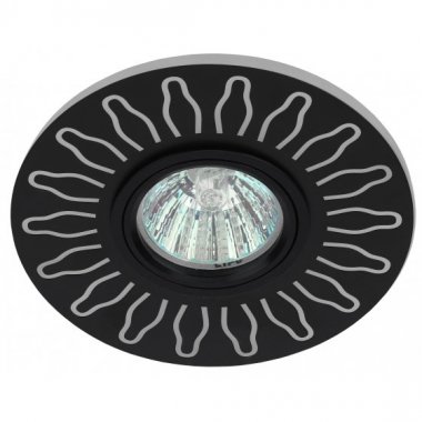 Фотография товара 'Эра Светильник DK LD31 BK декор cо светодиодной подсветкой MR16, 220V, max 11W, черный Б0036499'