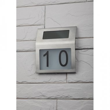 Фотография товара 'Эра ERAFS048-09 Номер дома с подсветкой, на солнечной батарее, 2LED Б0044249'