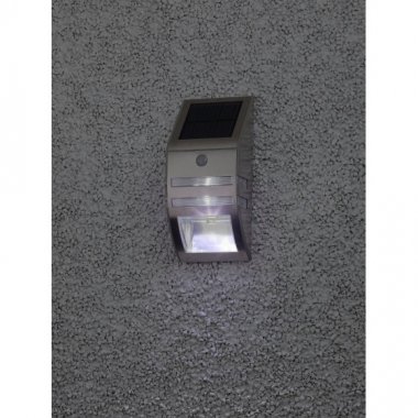 Фотография товара 'Эра ERFS012-26 Фасадный светильник Хром, на солнечной батарее, 3LED, 50lm Б0044252'