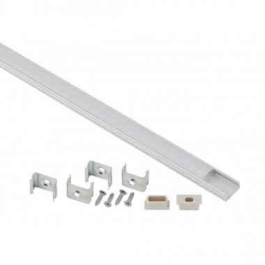 Фотография товара 'Эра Комплект с накладным анодированным профилем CAB262 16х6мм, 2м Б0039463'