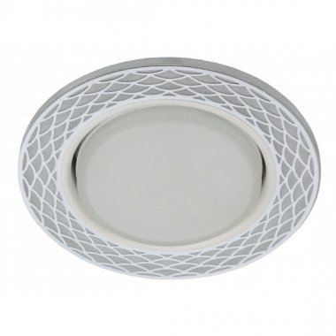 Фотография товара 'Эра Светильник DK LD37 WH/WH ЭРА декор cо светодиодной подсветкой GX53, белый/белый Б0037384'