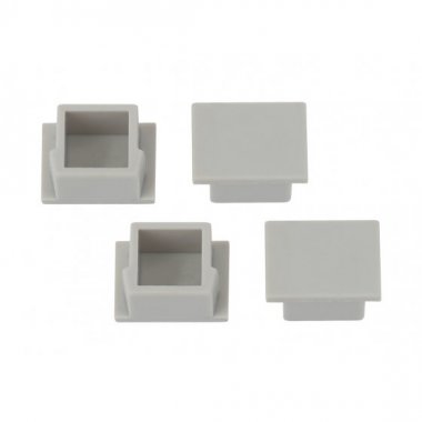 Фотография товара 'Эра Набор заглушек для профиля CAB261, 4 глухие Б0039432'