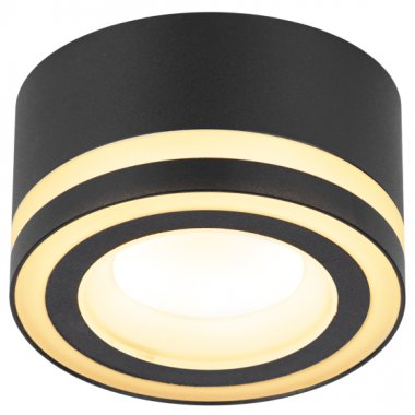 Фотография товара 'Эра Встраиваемый светильник под лампу GX53 DK113 BK черный Б0059788'