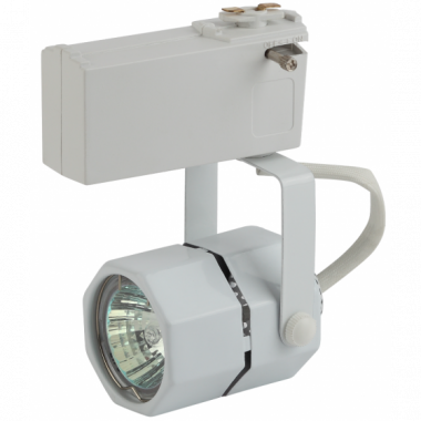 Фотография товара 'Эра Светильник TR9-GU10 WH Трековый MR16 белый Б0044265'