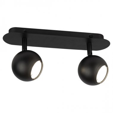 Фотография товара 'Эра Светильник настенно-потолочный спот OL36-2 BK MR16 GU10 IP20 черный Б0056370'