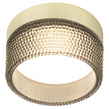 Фотография товара 'Эра Встраиваемый светильник под лампу GX53 DK97 GD/BK черный золото Б0057460'