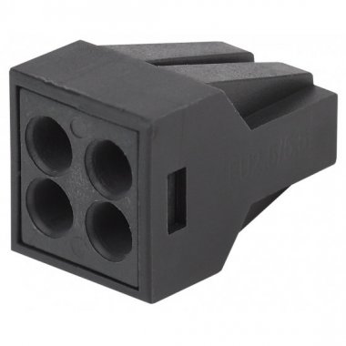 Фотография товара 'Эра Клемма СМК с пастой серии 304, 4 отверстия, 0,5-2,5 мм2 Б0043971'