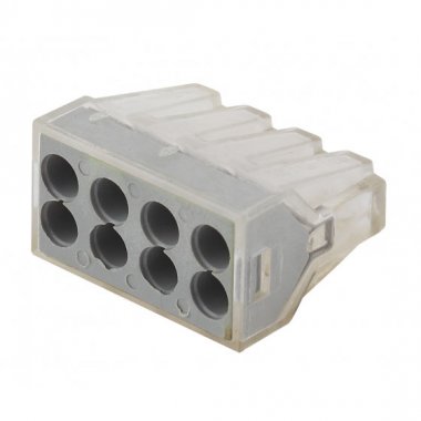 Фотография товара 'Эра NO-222-22 Строительно-монтажная клемма СМК, модель 108, 8 отверстий, 1.0- Б0033396'