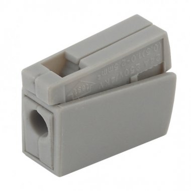 Фотография товара 'Эра NO-222-26 Строительно-монтажная клемма СМК, модель 111, проходная на 1 пр Б0033400'