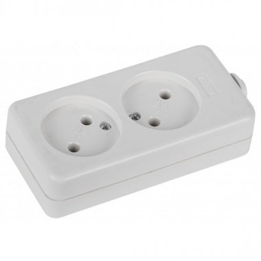 Фотография товара 'Эра Колодка 2гн, без зазeмл (10/40/2880) Б0003474'