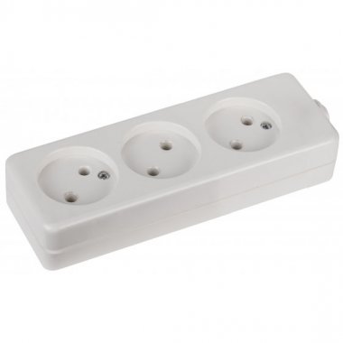 Фотография товара 'Эра Колодка 3гн, без зазeмл (10/40/1920) Б0003476'