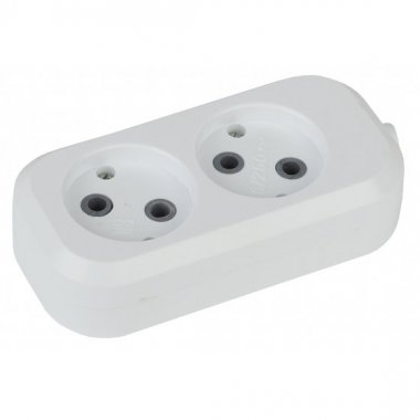 Фотография товара 'Эра Колодка 2гн, без зазeмл (20/600) Б0028330'