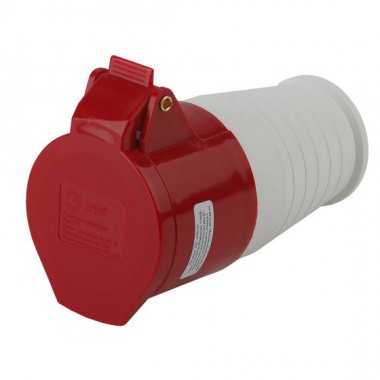 Фотография товара 'Эра Розетка переносная 215 3Р+РЕ+N 16А 380В IP44 Б0032863'