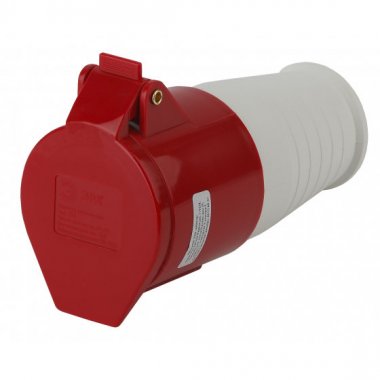 Фотография товара 'Эра Розетка переносная 224 3Р+РЕ 32А 380В IP44 Б0032865'