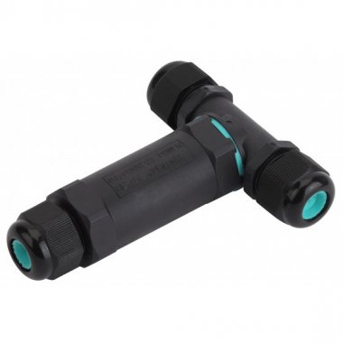 Фотография товара 'Эра Коннектор кабельный T-образный IP68 3-Pin Б0043938'