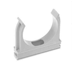 Фотография товара 'Эра Крепеж-клипса (cерый) для трубы d 32мм (50/600/14400) Б0020125'