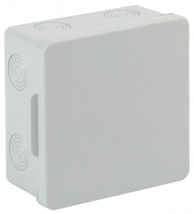 Фотография товара 'Эра Коробка распаячн. открытой установки КОР 100х100х50мм без гермовводов 8 вх. IP54 Б0037440'