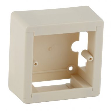 Фотография товара 'Эра Коробка установочная универсальная под кабель-канал КУK 88х88х44мм белая IP20 Б0047293'