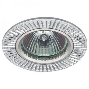 Фотография товара 'Эра Светильник KL32 AL/SL алюминиевый MR16,12V/220V, 50W сереброC0043813'
