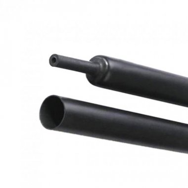 Фотография товара 'Эра Термоусаживаемая трубка клеевая ТТКнг 12,7/4,0 черная 1м Б0045215'