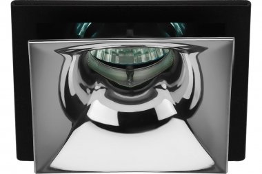 Фотография товара 'Эра Б0056356 Встраиваемый светильник декоративный KL102 BK/CH MR16 GU5.3'