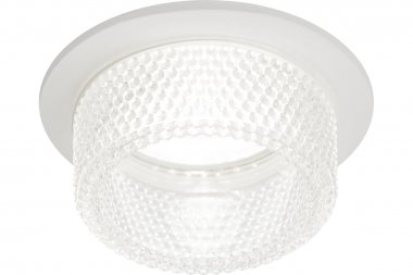 Фотография товара 'Эра Б0058406 Встраиваемый светильник декоративный DK109 WH/CL MR16 GU5.3'