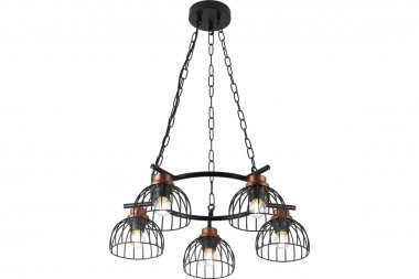 Фотография товара 'Эра Б0045285 Люстра Rivoli Agarola 1018-206 5 х Е27 40 Вт'