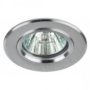 Фотография товара 'Эра Светильник KL58 SL литой алюминевый MR16,12V/220V, 50W серебро Б0017256'